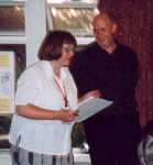 Celia and Kevin on Talent Night