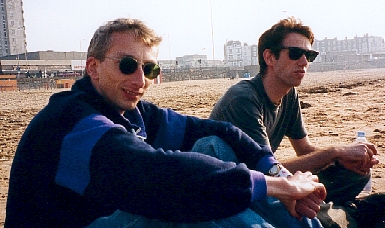 Dave and Daniel in shades
