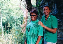 Doris and William in the cave...