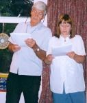 Graham and Celia on Talent Night