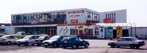 The BSI bus terminal, Reykjavik