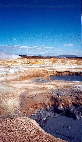 Sulphuric mudpools, Krafla