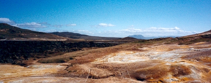 Volcanic landscape, Krafla