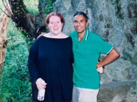 Jane and William in the cave...