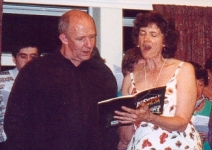 Kevin and Adrienne on Talent Night