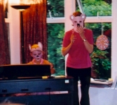Sam and Sheena on Talent Night