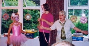 Sam, Sheena and Judith on Talent Night