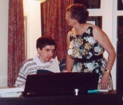 Robert and Janet on Talent Night