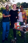 William, Jane and Doris during Happy Hour